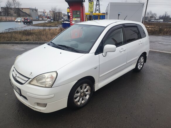 2007 Suzuki Liana I Рестайлинг, белый, 470000 рублей