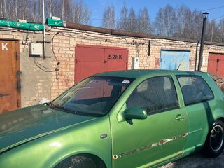 1998 Volkswagen Golf IV, зелёный, 250000 рублей, вид 1