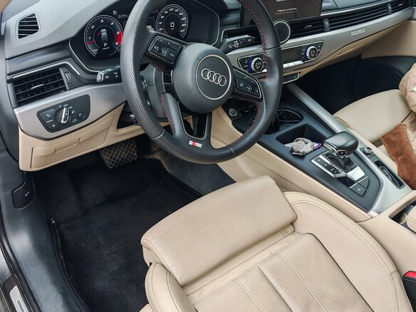 2019 Audi A4 45 TDI V (B9) Рестайлинг, серый, 3750000 рублей - вид 10