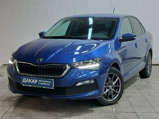 2022 Skoda Rapid II, синий, 1950000 рублей, вид 1