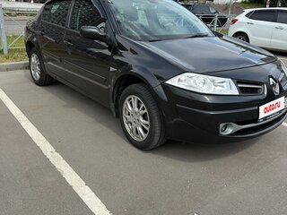 2008 Renault Megane II Рестайлинг, чёрный, 530000 рублей, вид 2