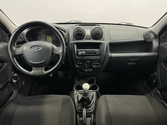 2014 Lada (ВАЗ) Granta I, серебристый, 310000 рублей - вид 9