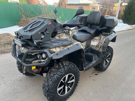 2013 BRP Can-Am Outlander MAX 650, зелёный, 1000000 рублей, вид 3