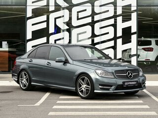 2011 Mercedes-Benz C-Класс 180 BlueEFFICIENCY III (W204) Рестайлинг, серый, 1259000 рублей, вид 1
