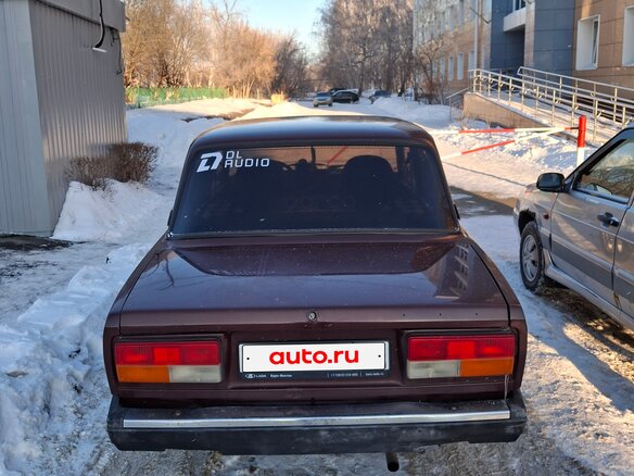 2005 Lada (ВАЗ) 2107, красный, 150000 рублей - вид 1