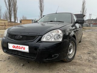 2007 Lada (ВАЗ) Priora I, чёрный, 160000 рублей, вид 1