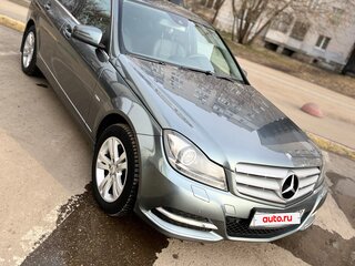 2011 Mercedes-Benz C-Класс 180 BlueEFFICIENCY III (W204) Рестайлинг, серый, 1570000 рублей, вид 2