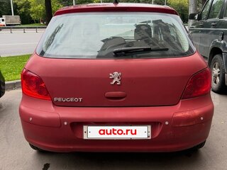 2007 Peugeot 307 I Рестайлинг, красный, 350000 рублей, вид 3
