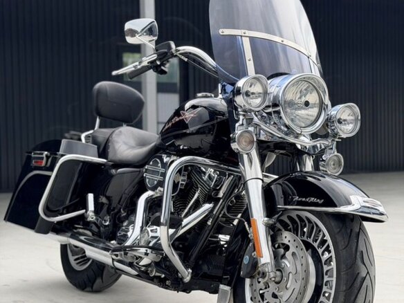 2008 Harley-Davidson Road King, чёрный - вид 20