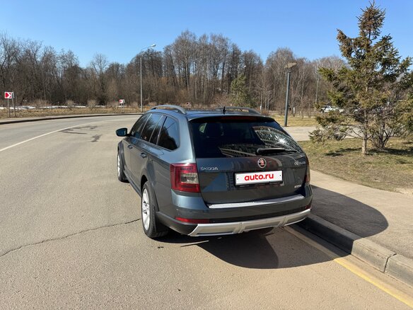 2014 Skoda Octavia Scout III (A7), серый, 1799000 рублей - вид 8