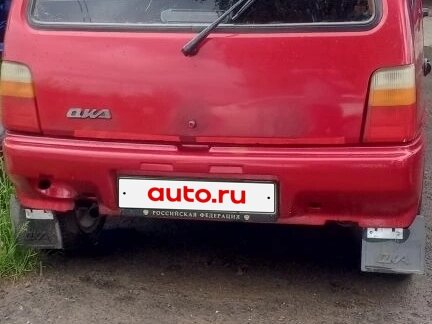 2006 Lada (ВАЗ) 1111 Ока СеАЗ, красный, 170000 рублей - вид 1