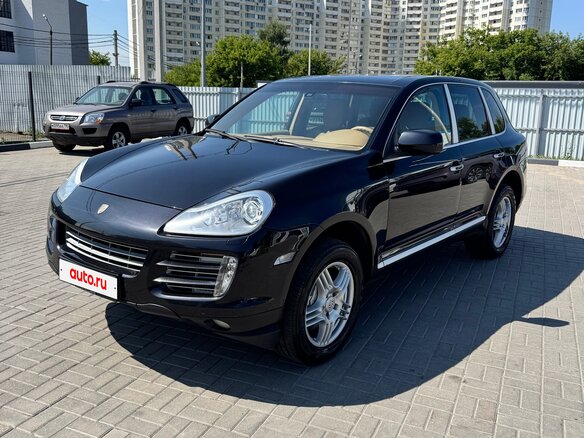 2009 Porsche Cayenne S I Рестайлинг (957), чёрный