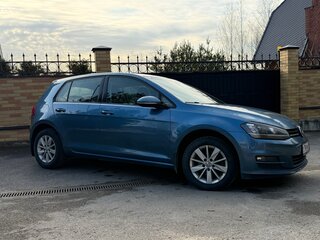 2013 Volkswagen Golf VII, голубой, 850000 рублей, вид 5