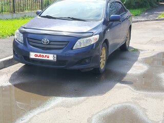 2008 Toyota Corolla X (E140, E150), синий, 680000 рублей, вид 2