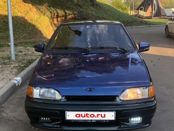 2005 Lada (ВАЗ) 2114, синий, 95000 рублей - вид 1