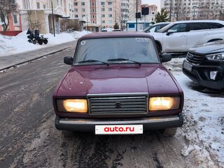 2004 Lada (ВАЗ) 2107, пурпурный, 240000 рублей, вид 3
