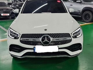 2021 Mercedes-Benz GLC Coupe 300 e I (C253) Рестайлинг, белый, 5399000 рублей, вид 3