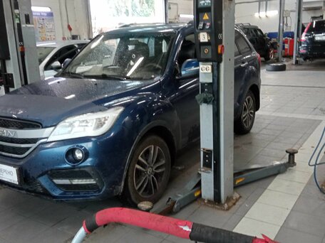 2017 Lifan X60 I Рестайлинг 2, синий, 399000 рублей, вид 1