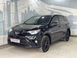 2017 Toyota RAV4 IV (XA40) Рестайлинг, чёрный, 2300000 рублей, вид 1