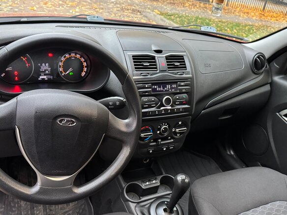 2019 Lada (ВАЗ) Granta I Рестайлинг, красный, 595000 рублей - вид 12