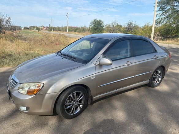 2007 Kia Cerato I, золотистый - вид 6