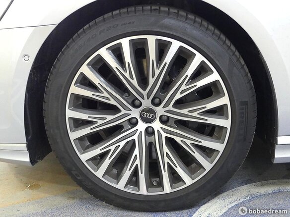 2023 Audi A8 Long 50 TDI IV (D5) Рестайлинг, серебристый, 9426196 рублей - вид 26