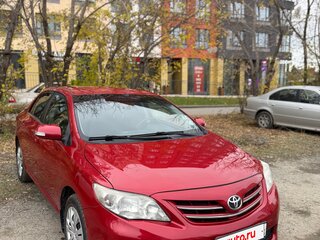 2011 Toyota Corolla X (E140, E150) Рестайлинг, красный, 1130000 рублей, вид 2