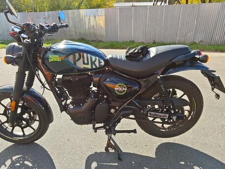 2025 Royal Enfield Hunter, зелёный, 370000 рублей, вид 1