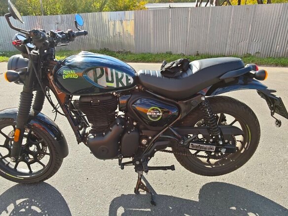 2025 Royal Enfield Hunter, зелёный, 370000 рублей