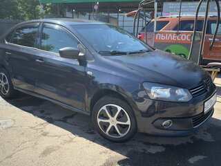 2010 Volkswagen Polo V, синий, 550000 рублей, вид 4