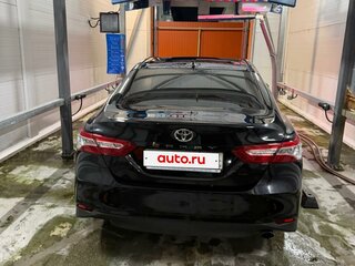 2021 Toyota Camry US Market VIII (XV70) Рестайлинг, чёрный, 3150000 рублей, вид 3