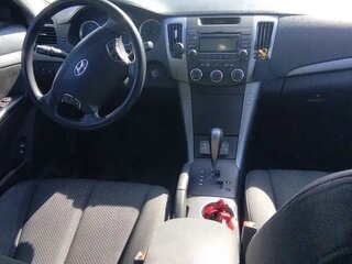 2008 Hyundai Sonata V (NF) Рестайлинг, чёрный, 750000 рублей, вид 3