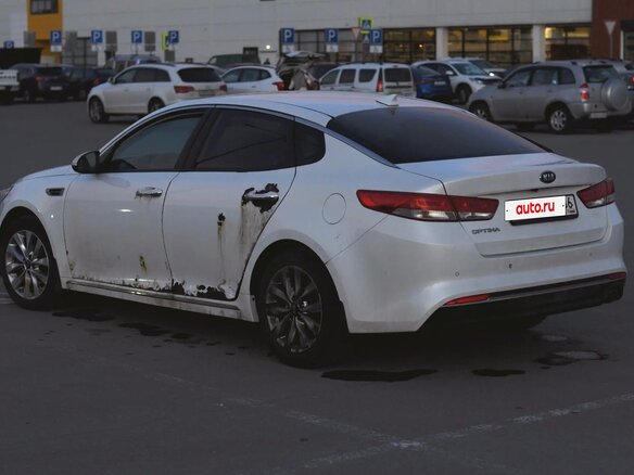 2017 Kia Optima IV, белый, 1299000 рублей - вид 2