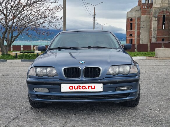 1999 BMW 3 серии 320i IV (E46), голубой, 500000 рублей - вид 1