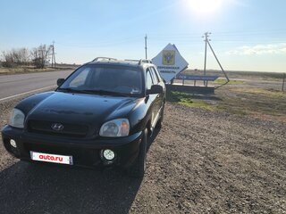 2001 Hyundai Santa Fe I, чёрный, 520000 рублей, вид 1