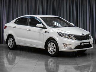 2014 Kia Rio 6-speed III, белый, 879000 рублей, вид 1