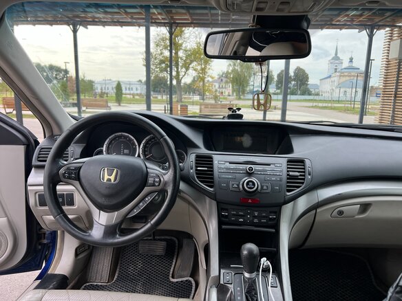 2008 Honda Accord VIII, синий, 930000 рублей - вид 8