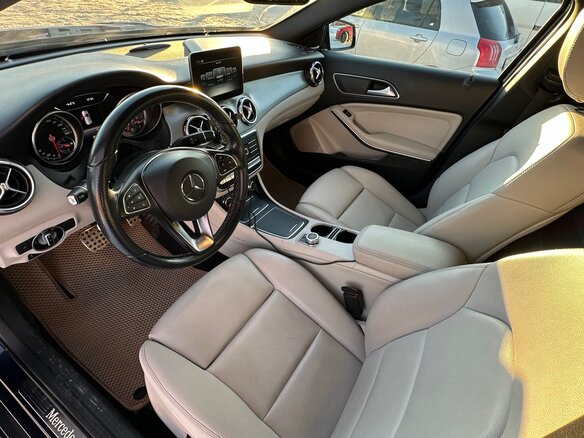 2017 Mercedes-Benz GLA 250 I (X156) Рестайлинг, синий, 2670000 рублей - вид 5