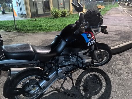 1997 BMW R 1100 GS, чёрный, 345000 рублей, вид 4