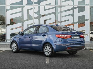 2011 Kia Rio 5-speed III, синий, 690000 рублей, вид 2
