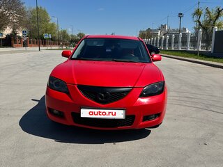 2007 Mazda 3 I (BK) Рестайлинг, красный, 550000 рублей, вид 3