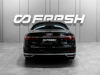 2019 Audi A8 Long 55 TFSI IV (D5), чёрный, 6800000 рублей, вид 4