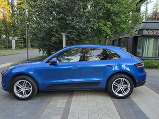 2019 Porsche Macan I Рестайлинг, синий, 3690000 рублей, вид 3