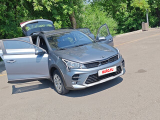 2021 Kia Rio X IV Рестайлинг, серый, 1780000 рублей, вид 2