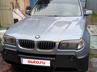 2004 BMW X3 30i I (E83), голубой, 700000 рублей, вид 1
