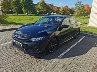 2018 Honda Civic X, чёрный, 1691263 рублей, вид 2