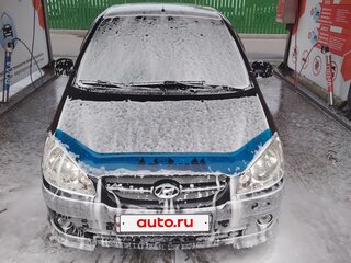 2008 Hyundai Getz I Рестайлинг, чёрный, 450000 рублей, вид 2
