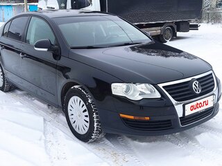 2009 Volkswagen Passat B6, чёрный, 1250000 рублей, вид 3