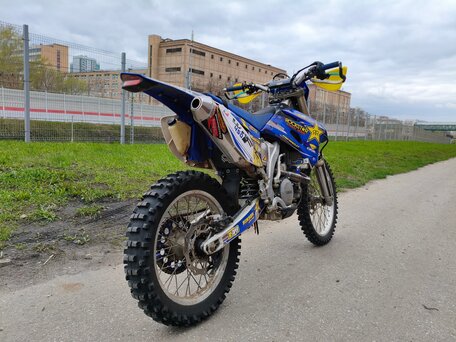 2010 Yamaha WR450F, синий, 435000 рублей, вид 5