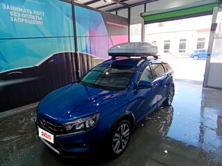 2021 Lada (ВАЗ) Vesta SW Cross I, синий, 1180000 рублей, вид 2